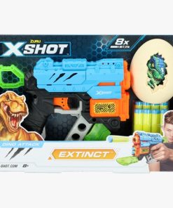 רובה חצים אקס שוט ZURU X SHOT X8 DINO ATTACK בצירוף מטרה